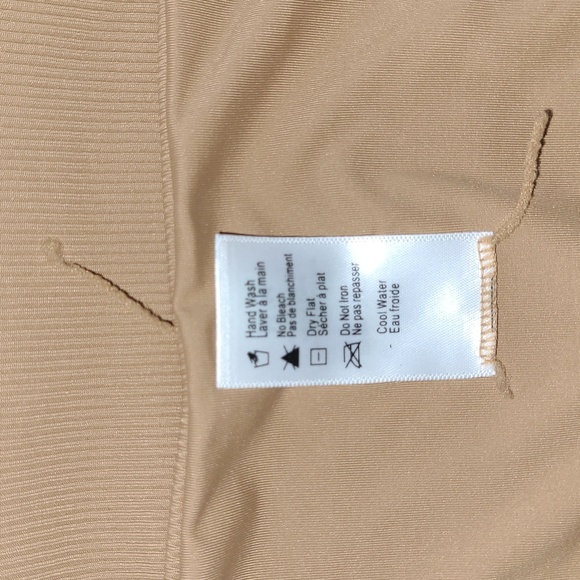 Lspace Ribbed Bandeau Bikini Top - Nude - Picture 8 of 13